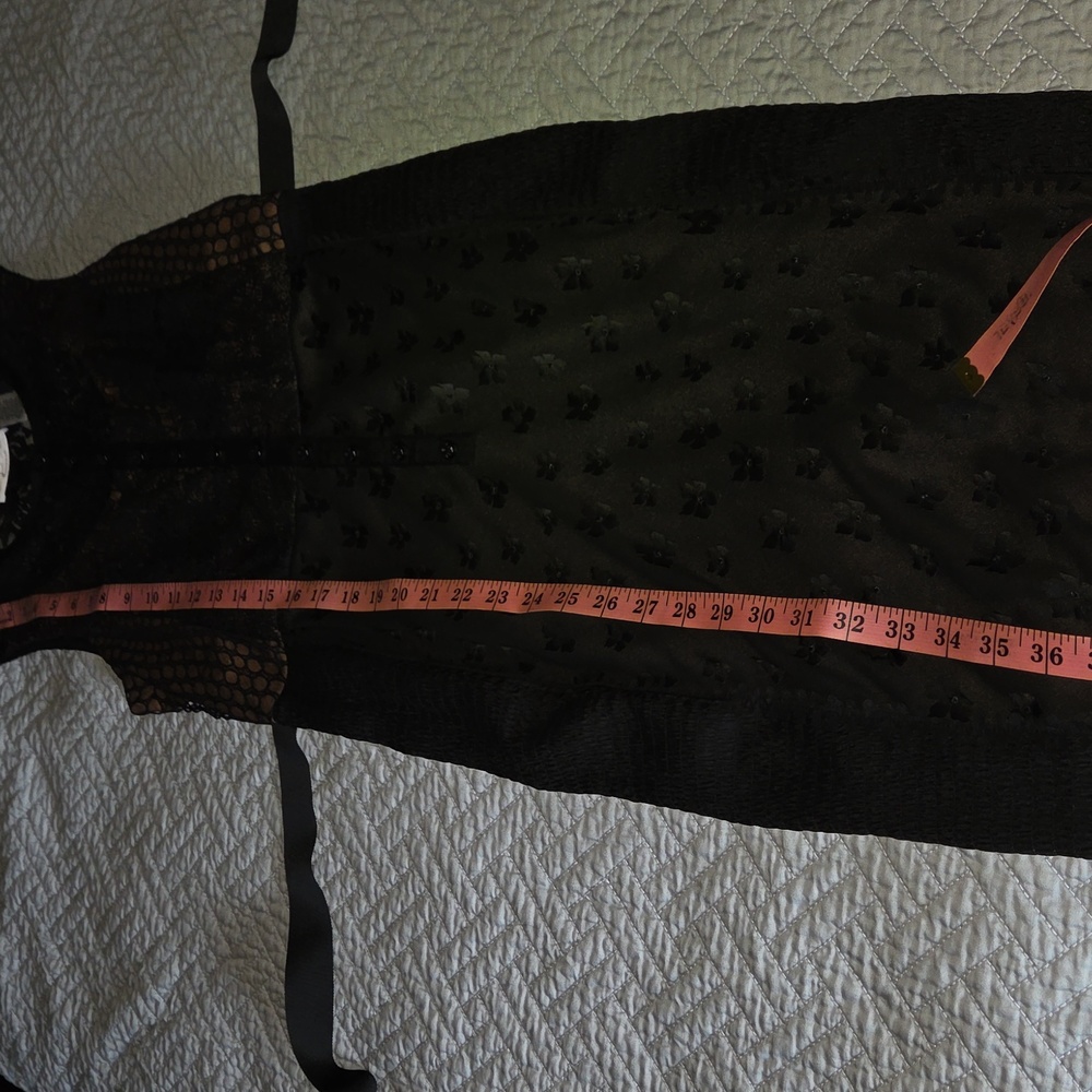Like New Byron Lars Gisella Dress, 4P, Black - Picture 9 of 9